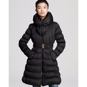 LAUNDRY By SHELLI SEGAL Pillow Collar Puffer Coat